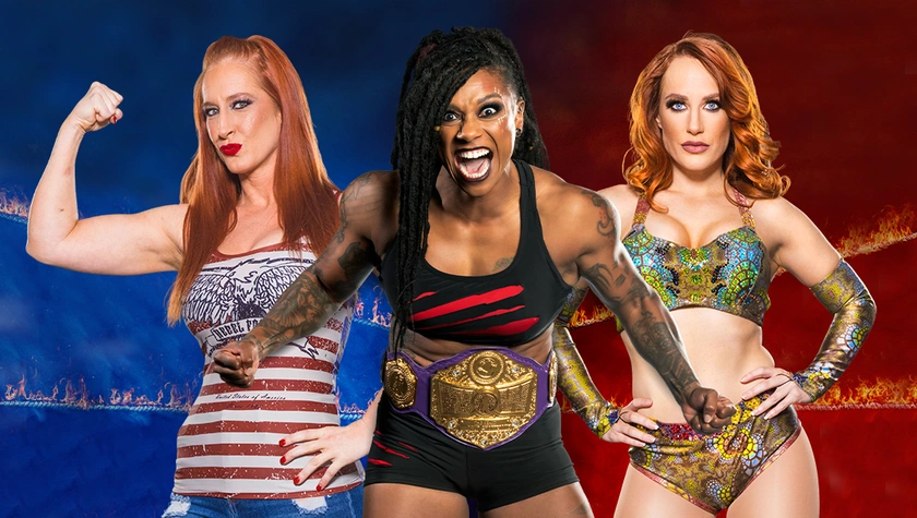 Where to watch women's wrestling events.