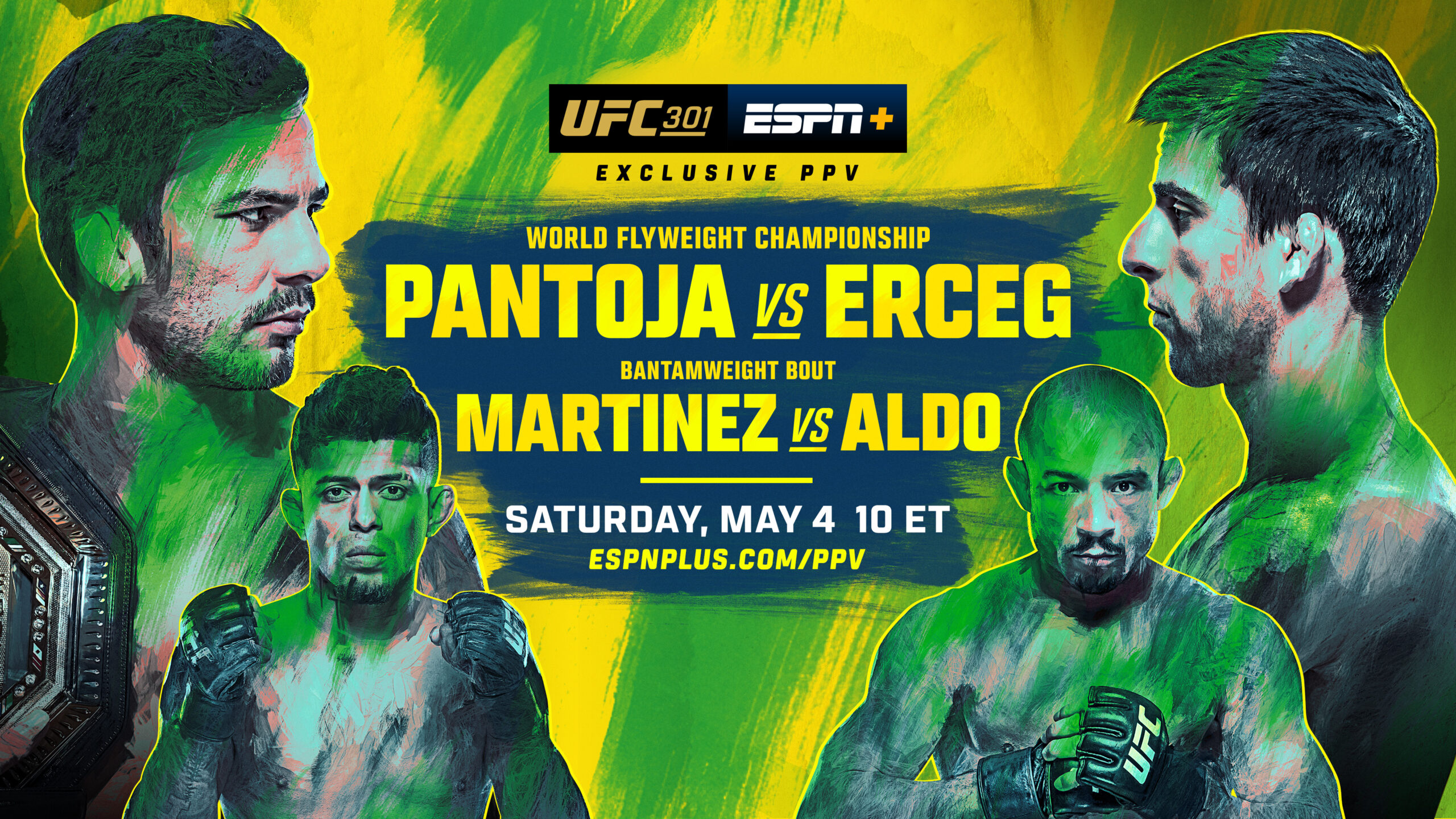 UFC 301 Pantoja vs Erceg PPV 5/4/24