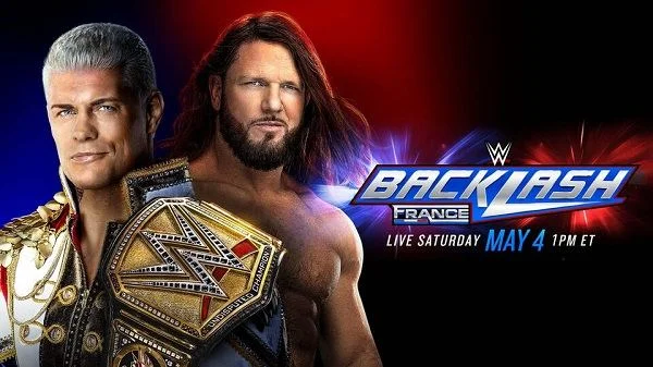 WWE Backlash France 2024 PPV 5/4/24 4th May 2024