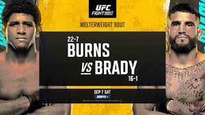 Prelim Results | UFC Fight Night: Burns vs Brady