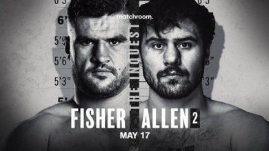 Fisher vs Allen II Live 5/17/25 – 17th May 2025
