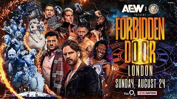 AEW x NJPW Forbidden Door 2025 PPV Live 8/24/25 – 24th August 2025