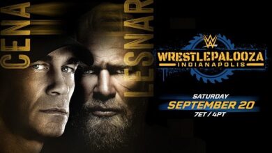 WWE WrestlePalooza PPV Live 9/20/25 – 20th September 2025