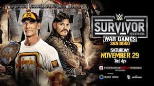 WWE Survivor Series 2025 WarGames PPV Live 29/11/25